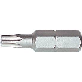 TORX-Bit WIHA, Antrieb 1/4 Zoll, Form C 6,3, T 27, L 25 mm