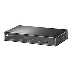 TP-LINK 8-Port 10/100Mbit/s-Desktop-Switch mit 4 PoE-Ports - Unmanaged - Fast Ethernet (10/100) - Vollduplex - Power over Ethernet (PoE) - Wandmontage