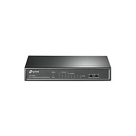 TP-LINK 8-Port 10/100Mbit/s-Desktop-Switch mit 4 PoE-Ports - Unmanaged - Fast Ethernet (10/100) - Vollduplex - Power over Ethernet (PoE) - Wandmontage