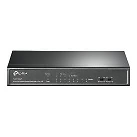 TP-LINK 8-Port 10/100Mbit/s-Desktop-Switch mit 4 PoE-Ports - Unmanaged - Fast Ethernet (10/100) - Vollduplex - Power over Ethernet (PoE) - Wandmontage