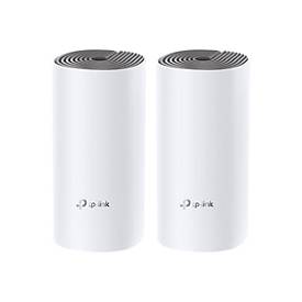 TP-Link Deco E4 - WLAN-System - (2 Router) - bis zu 260 m² - Netz - Wi-Fi 5