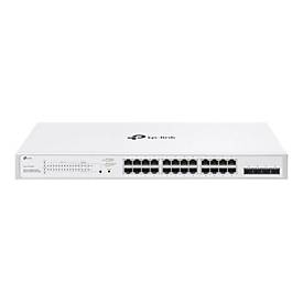 TP-Link Festa FS328GP V1 - Switch - Smart - 24 x 10/100/1000 (PoE+) + 4 x Gigabit SFP - an Rack montierbar - PoE+ (250 W