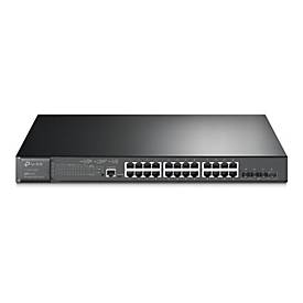 TP-Link JetStream TL-SG3428XMP - V1 - Switch - 28 Anschlüsse - managed - an Rack montierbar