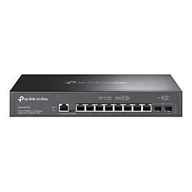 TP-Link Omada SG3210X-M2 V1 - Switch - L2+ - managed - 8 x 2.5GBase-T + 2 x 10Gb Ethernet SFP+ - Desktop, an Rack montie