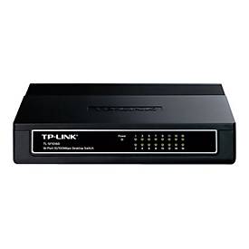 TP-Link TL-SF1016D 16-Port 10/100Mbps Desktop Switch - Switch - 16 Anschlüsse