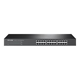 TP-LINK TL-SF1024 - Switch - 24 x 10/100 - Desktop, an Rack montierbar