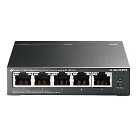 TP-Link TL-SG105MPE V1.60 - Switch - 5 x 10/100/1000 - Desktop