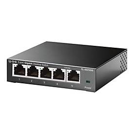 TP-Link TL-SG105S - Switch - 5 x 10/100/1000 - Desktop