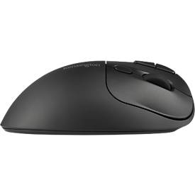 Trackball Kensington Pro Fit™ Ergo TB450, ergonomisch, kabellos, Batteriebetrieb, 400/800/1200/1600 dpi, PCR, grau-blau