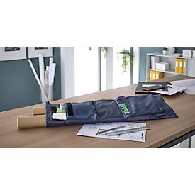 Tragetasche Taktifol, für 1-2 Taktifol-Taktikfolien, 2 Aufsatztaschen für Utensilien, ohne Zubehör, schwarz