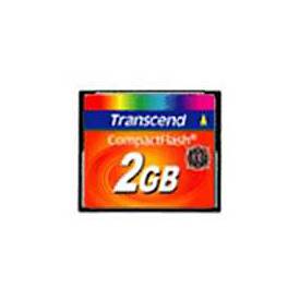 Transcend Flash-Speicherkarte - 2 GB - 133x