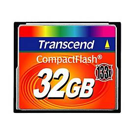 Transcend - Flash-Speicherkarte - 32 GB - 133x - CompactFlash