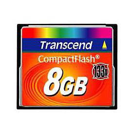 Transcend Flash-Speicherkarte - 8 GB - 133x