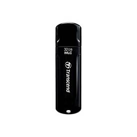 Transcend JetFlash Endurance Series 750 - USB-Flash-Laufwerk - 32 GB - USB 3.0 - Piano Black