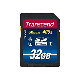 Transcend SDHC Class 10 UHS-I (Premium) - Flash-Speicherkarte - 32 GB - UHS Class 1 / Class10 - SDHC UHS-I