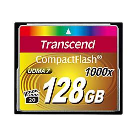 Transcend Ultimate - Flash-Speicherkarte - 128 GB - 1000x - CompactFlash