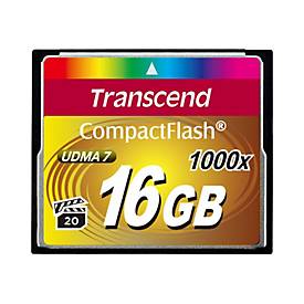 Transcend Ultimate - Flash-Speicherkarte - 16 GB - 1000x - CompactFlash