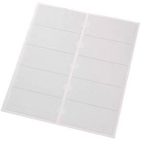 Transparenttasche, selbstklebend, Ordnerrücken breit, 100 Stk.