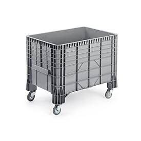 Transport- und Stapelgroßbehälter, fahrbar, 550 l