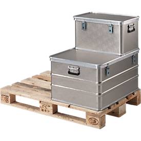 Transportbehälter, Aluminium, 156 l