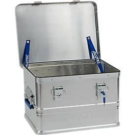 Transportbox Alutec CLASSIC 30, Aluminium, 30 l, L 430 x B 335 x H 270 mm, Zylinderschlösser