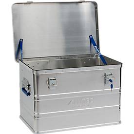 Transportbox Alutec CLASSIC 68, Aluminium, 68 l, L 575 x B 385 x H 375 mm, Zylinderschlösser