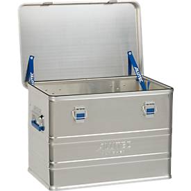 Transportbox Alutec COMFORT 73, Aluminium, 73 l, L 580 x B 385 x H 398 mm, stabiler Deckel