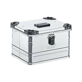 Transportbox Premium, Aluminium, mit Stapelecken