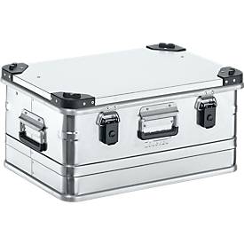 Transportbox Premium, Aluminium, mit Stapelecken