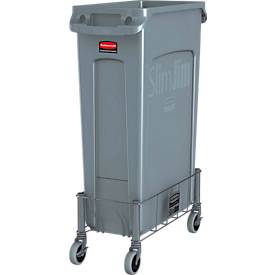 Transportroller, Edelstahl, für Container Slim Jim®, einfach