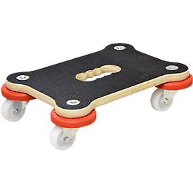 Transportroller 'Protection“ Mini MM 1355, Multiplex, L 330 x B 230 x H 88 mm, bis 200 kg