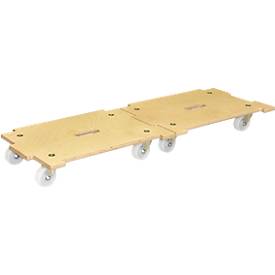 Transportroller Wagner Connect MM 1382, L 590 x B 390 x H 110 mm, Traglast 250 kg, beliebig kombinierbar