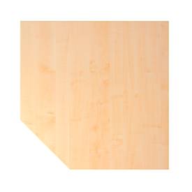 Trapezplatte TOPAS LINE, Ahorn/silber