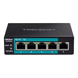 TRENDnet TE-FP051 - Switch - 5 Anschlüsse - unmanaged