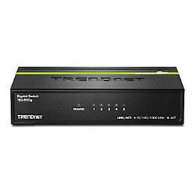 TRENDnet TEG S50G - Switch - 5 Anschlüsse