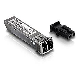 TRENDnet TI-MGBSX - SFP (Mini-GBIC)-Transceiver-Modul - 1GbE - 1000Base-SX - LC Multi-Mode - bis zu 550 m