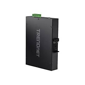 TRENDnet TI-PGM541 - Switch - -20 °C - 65 °C (-4 °F - 149 °F) - 4 x 10/100/1000 (PoE+) + 1 x Gigabit SFP