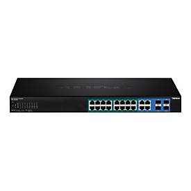 TRENDnet TPE 1620WS 16-Port Gigabit Web Smart PoE+ Switch - Switch - 16 Anschlüsse - managed - an Rack montierbar