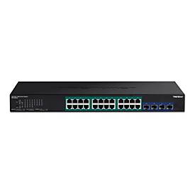 TRENDnet TPE 30284 - Switch - 28 Anschlüsse - Smart - an Rack montierbar