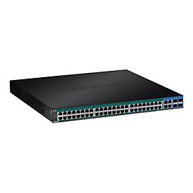 TRENDnet TPE 5240WS - Switch - 52 Anschlüsse - Smart - an Rack montierbar