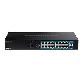 TRENDnet TPE TG182 - Switch - 18 Anschlüsse - an Rack montierbar