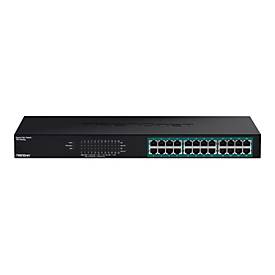 TRENDnet TPE TG240g - Switch - 24 Anschlüsse - an Rack montierbar