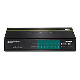 TRENDnet TPE TG80G GREENnet PoE+ Switch - Switch - 8 Anschlüsse