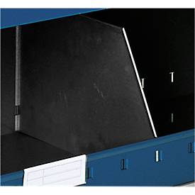 Trennblech Typ C für Lagerwanne T 485 x H 78 mm