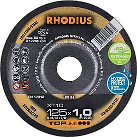 Trennscheibe XT10 D125x1,5mm ger.INOX Bohr.22,23mm RHODIUS, 50 Stück