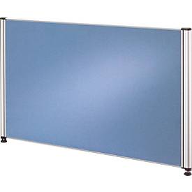 Image of Trennwand CLUBWORK, breit, B 775 x T 22 x H 450 mm, hellblau