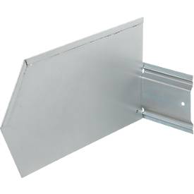 Trennwand für Sichtlagerkasten, Stahl verzinkt, 10 Stück