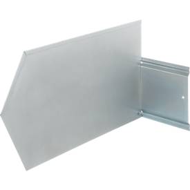 Trennwand für Sichtlagerkasten, Stahl verzinkt, 10 Stück