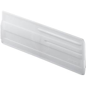 Trennwand, längs, für Sichtlagerkasten LF 531, 10 Stück 