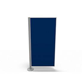 Trennwand, Silent Line Plus, 800 x 1700 mm, blau